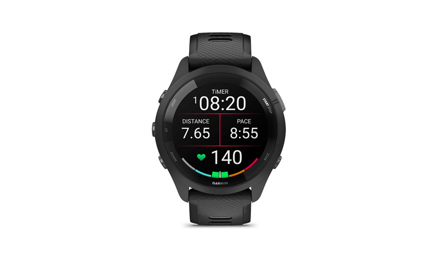 Garmin Forerunner 265 GPS Running Smartwatch - Black (010-02810-60)_1