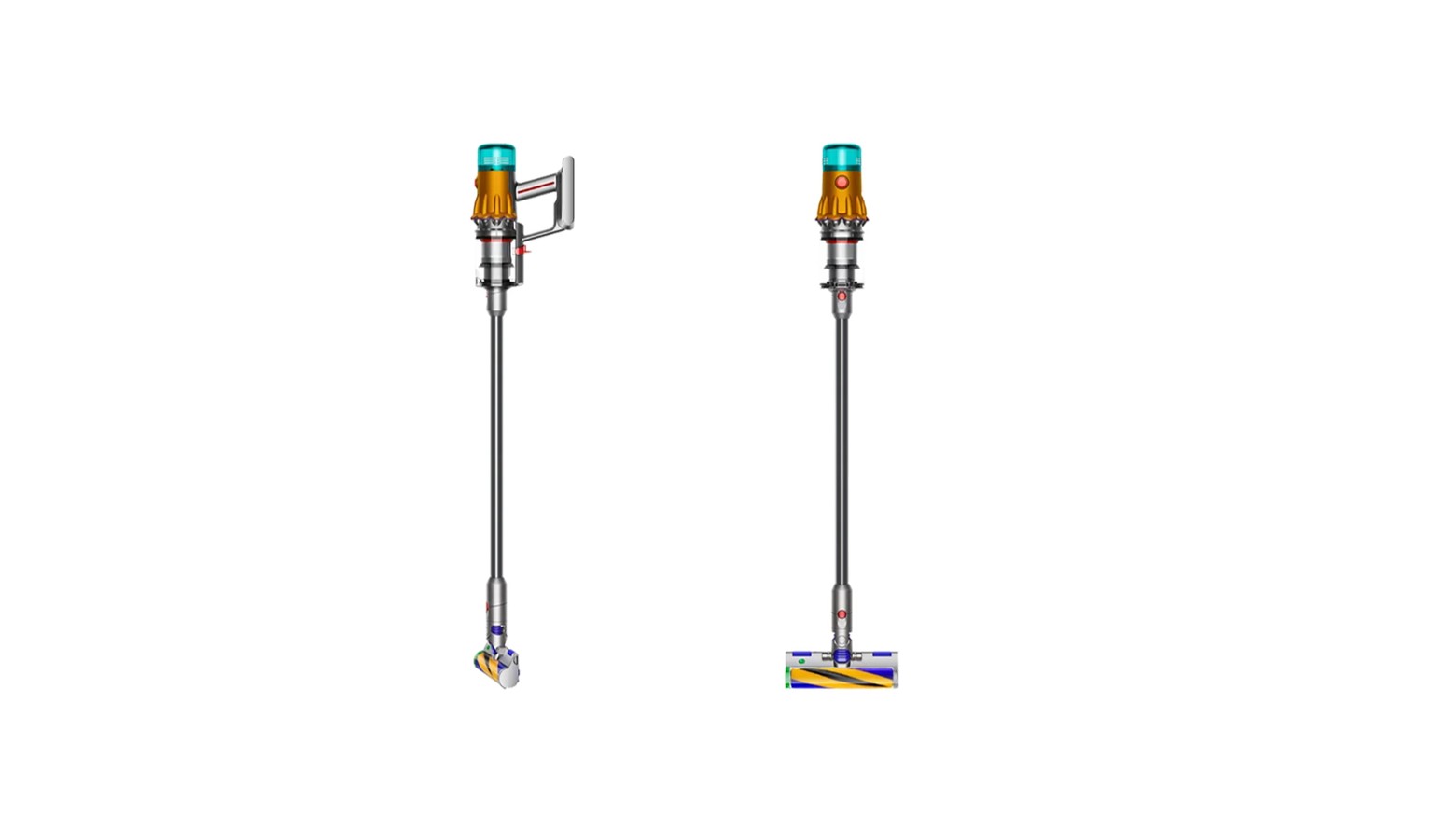 Dyson V12 Detect Slim Absolute SV46 HEPA Cordless Vacuum Cleaner-Yellow-Nickel_2