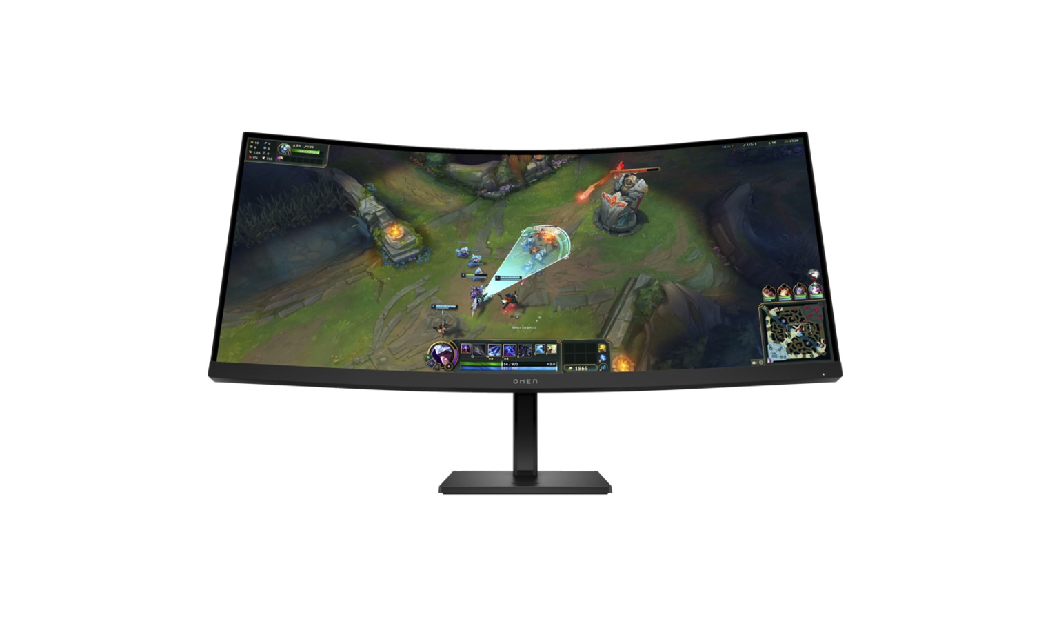HP Omen 34-inch WQHD 180Hz Curved Gaming Monitor - Black