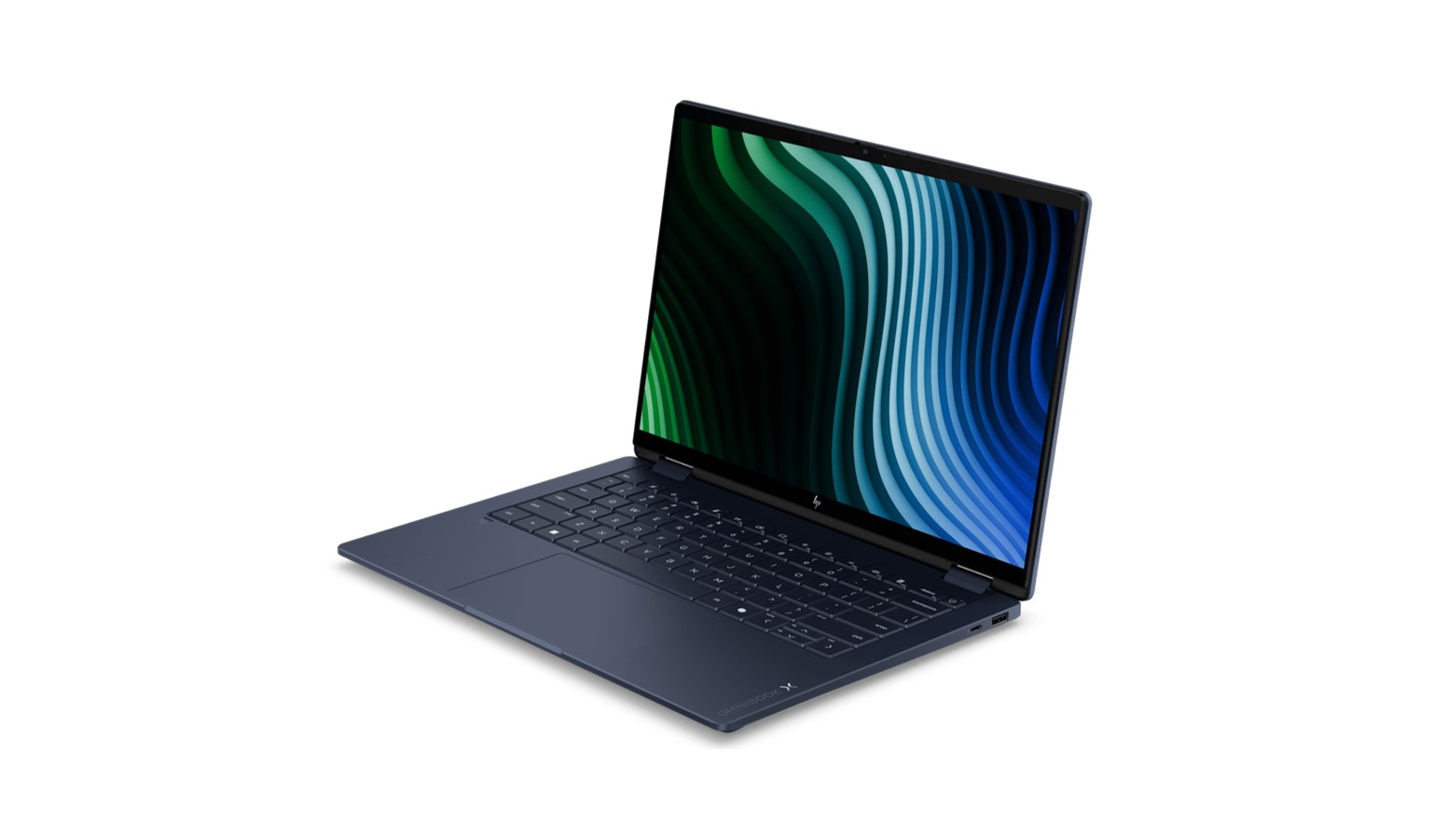 HP OmniBook X Flip 2-in-1 14-inch Intel Core Ultra 5-325 / 16GB RAM / 512GB SSD Next Gen AI Laptop - Atmospheric Blue Aluminum_3