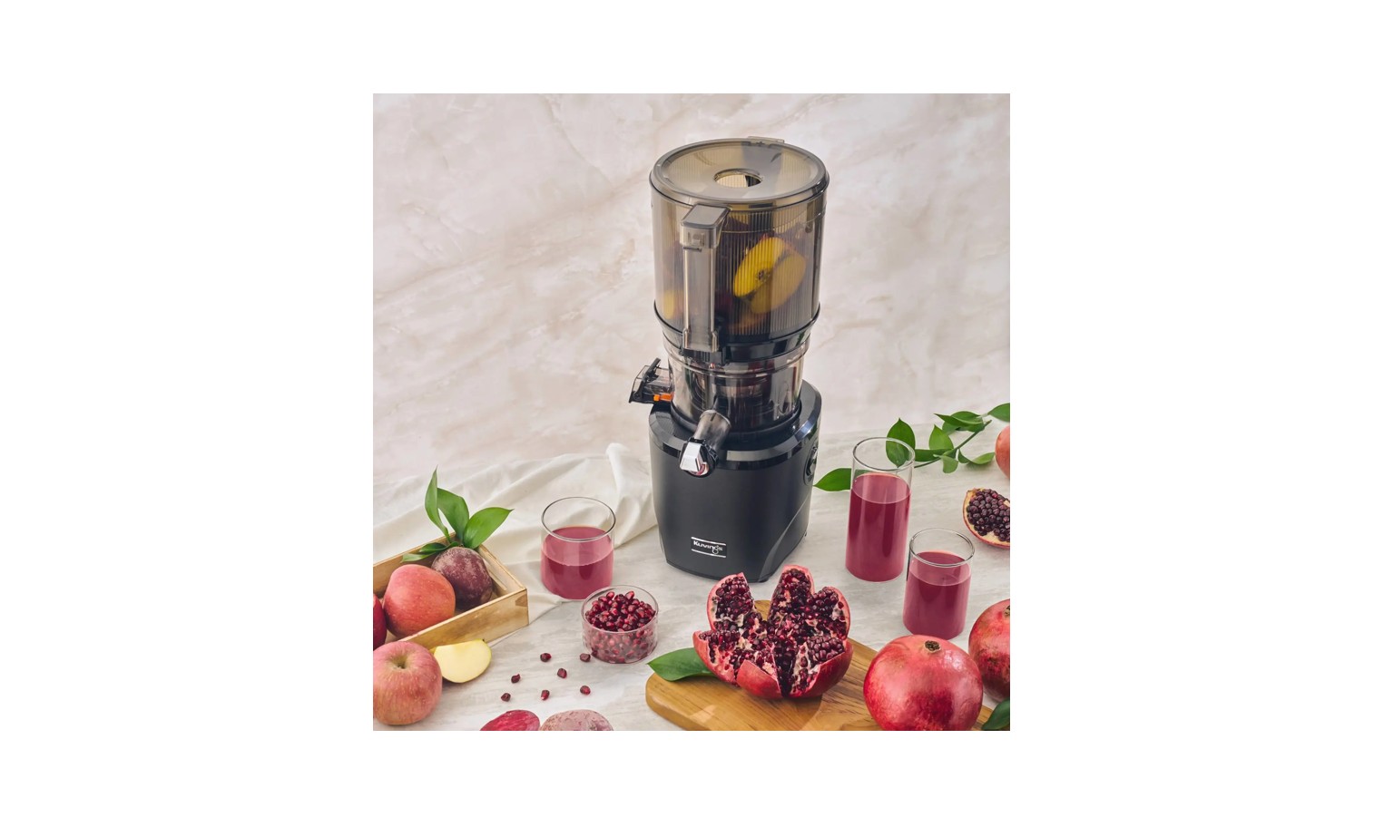 Kuvings AUTO10 3L 200W Hands-Free Cold Press Slow Juicer - Matte Black_1