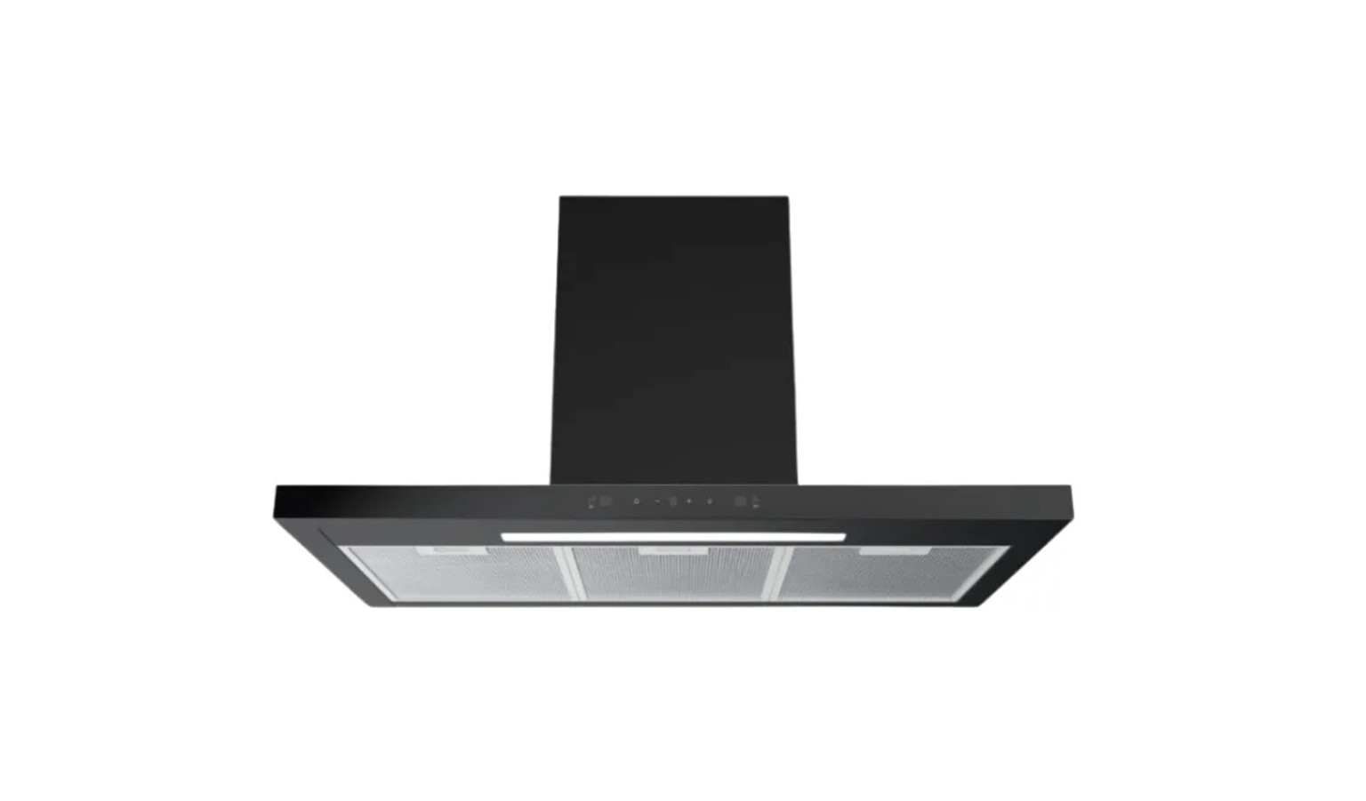 Teka 90cm Chimney Hood - Black (DSI90AD VR02) + 2-Burner Built-In Gas Hob - Black (GK LUX 86.1 2G AI AL 2TR)