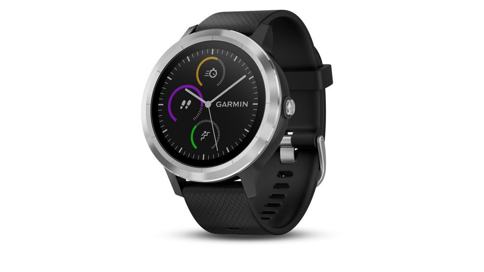 garmin vivoactive 3 white with stainless hardware