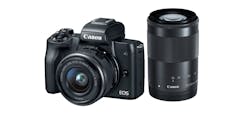 Canon EOS M50 Mirrorless Digital Camera with 15-45mm and 55-...