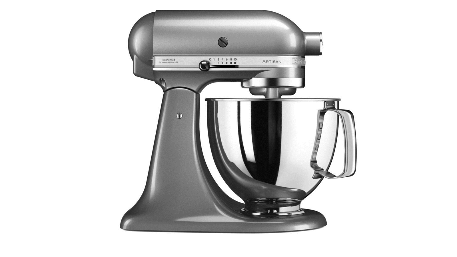  KitchenAid  Artisan 5KSM 125BCU Mixer Contour Silver 