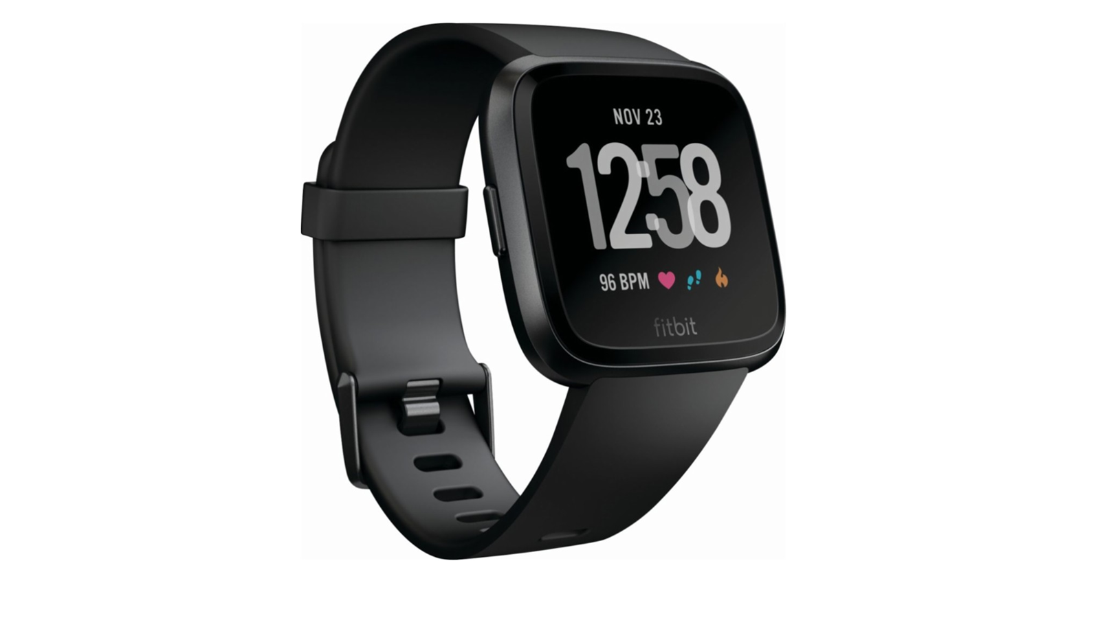 fitbit smartwatch versa black
