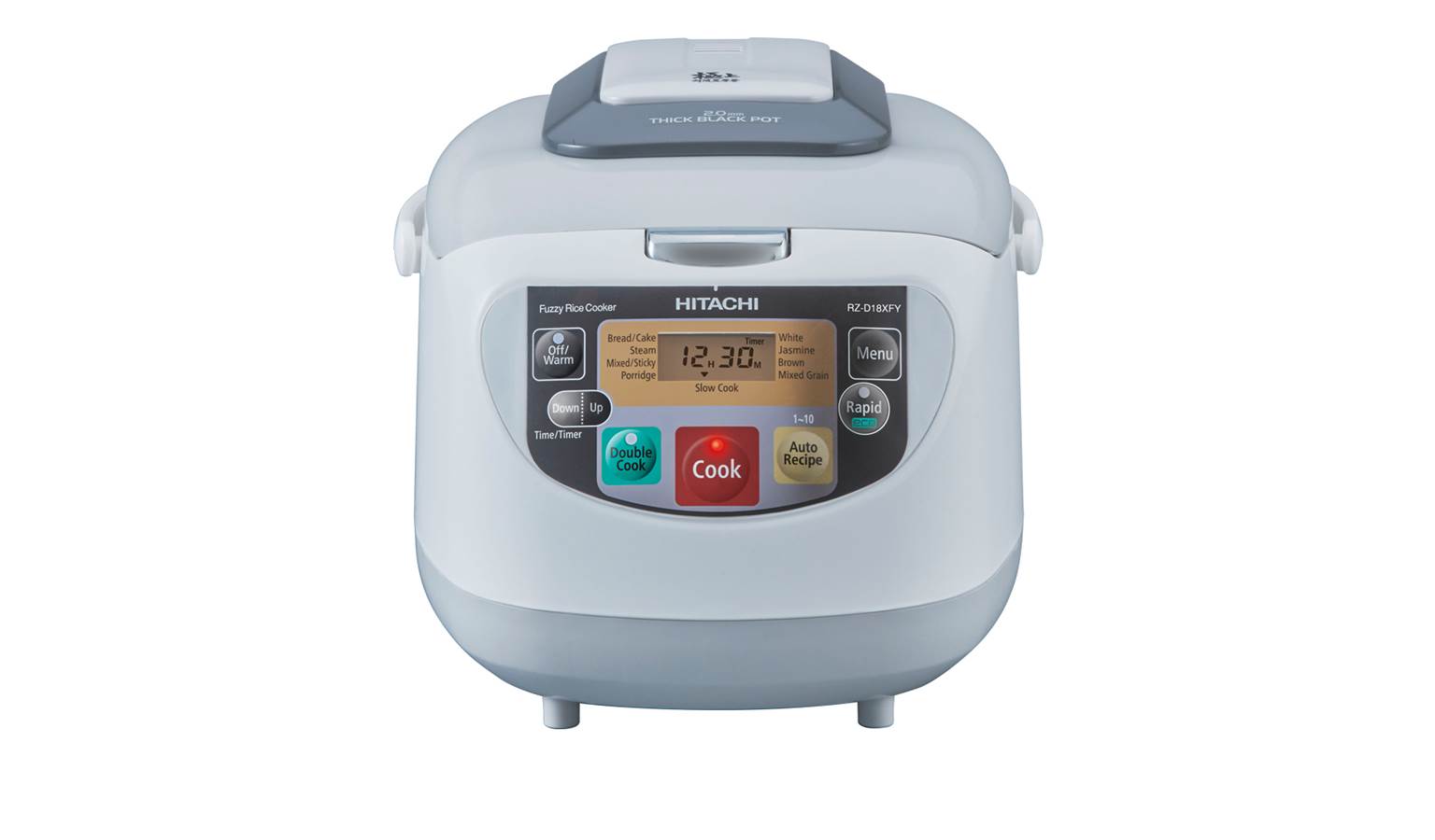 Hitachi RZ-D18XFY Microcomputer RIce Cooker - White ...
