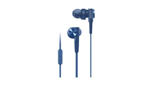 Sony MDR-XB55AP Extra Bass Earphones - Blue