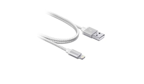 Innergie S100JWRA MagiCable 1M USB To Lightning Braided Charging & Data Sync Cable - White