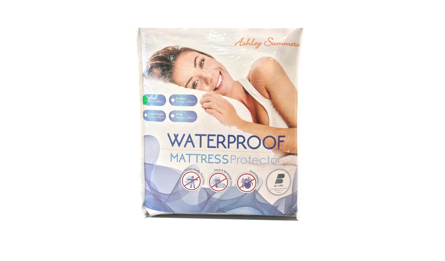 Ashley Summers Waterproof Single Mattress Protector