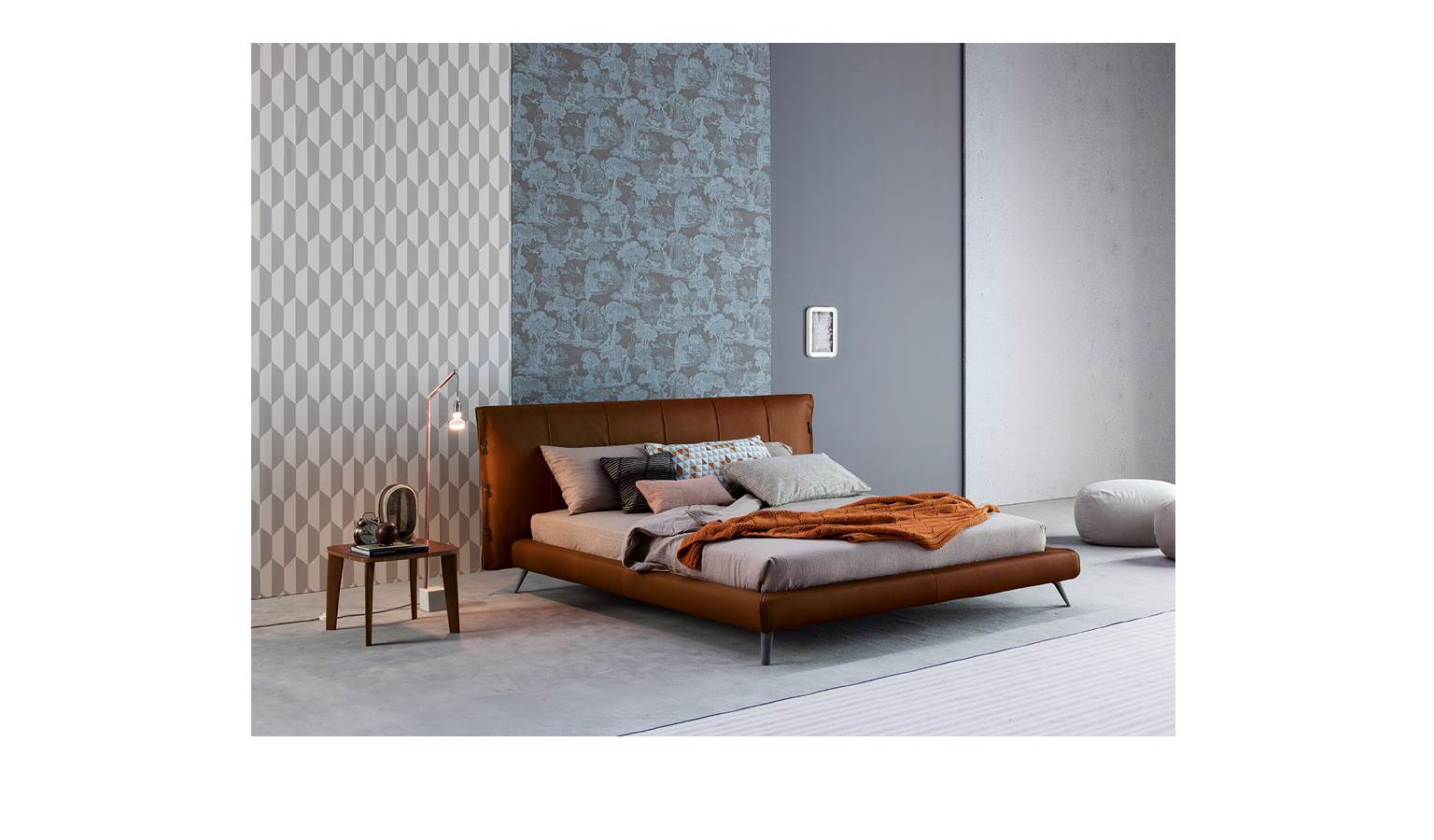 Troy GC1727 Queen Bed Frame Brown Harvey Norman Malaysia