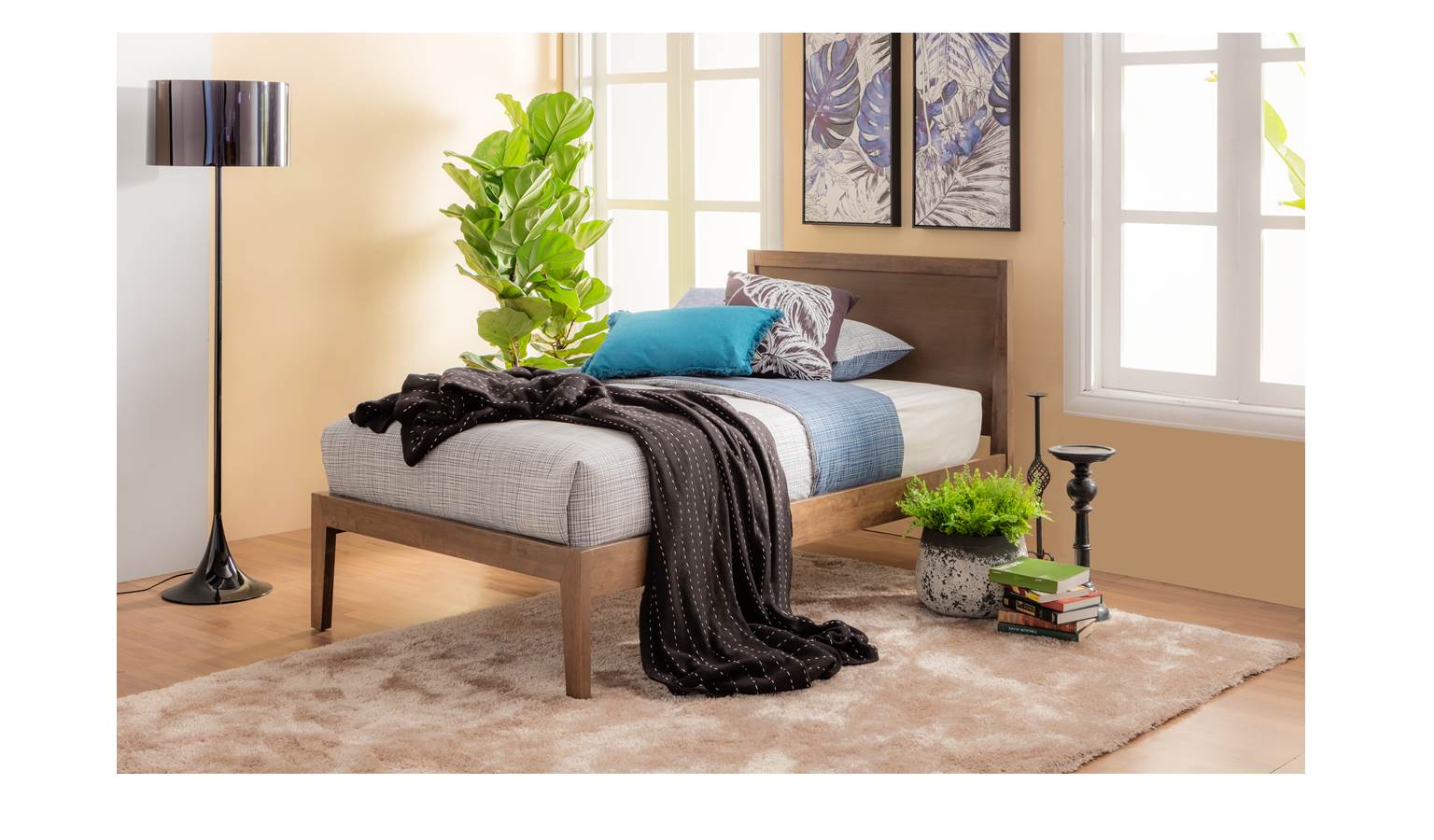 Super single bed deals frame