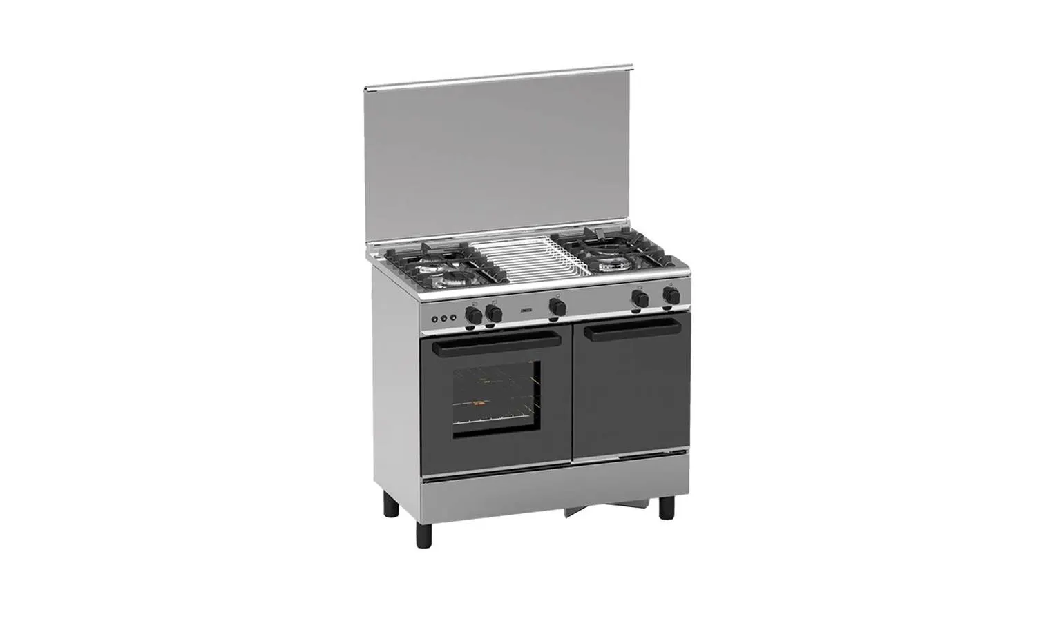 Zanussi Zcm 932x 3 Gas Burners Freestanding Cooker Stainless Steel Harvey Norman Malaysia