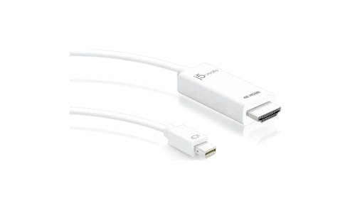 J5Create 4K HDMI Mini DisplayPort Cable - White