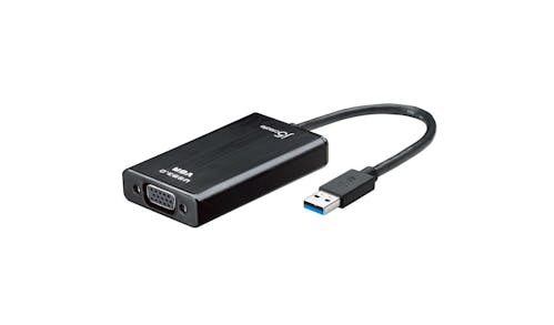 J5 Create USB 3.0 VGA Display Adapter - Black - 01