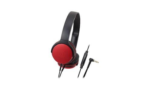 Audio-Technica Portable On-Ear Headphone - Red
