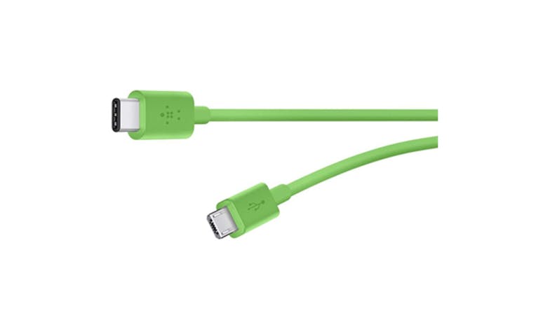 Belkin 2.0 USB-C to Micro USB Charge Cable - Green 01