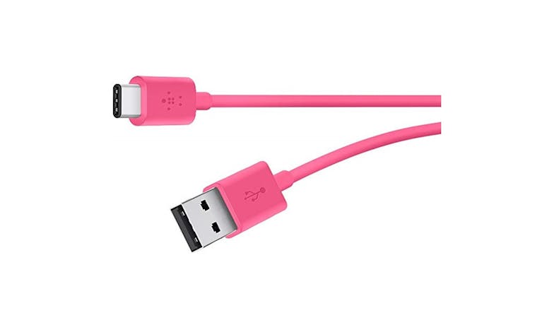 Belkin USB-A to USB-C Charge Cable - Pink 02