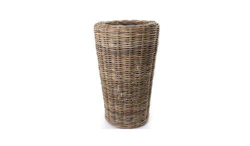 Florabelle Rattan Plant Stand - Brown