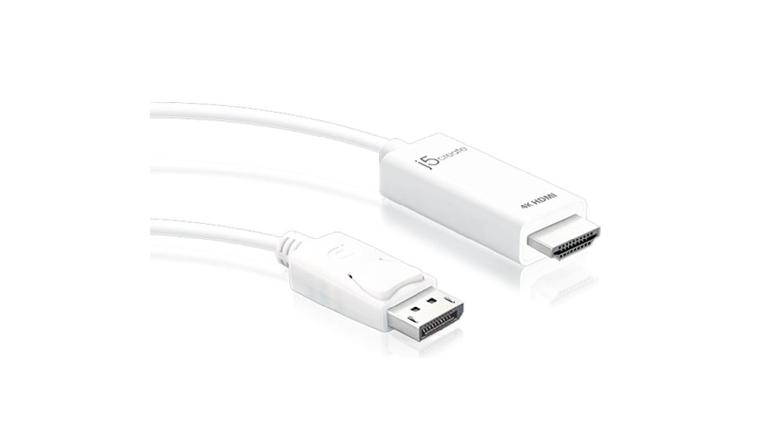 J5Create JDC158 4K HDMI DisplayPort Cable White Harvey Norman Malaysia