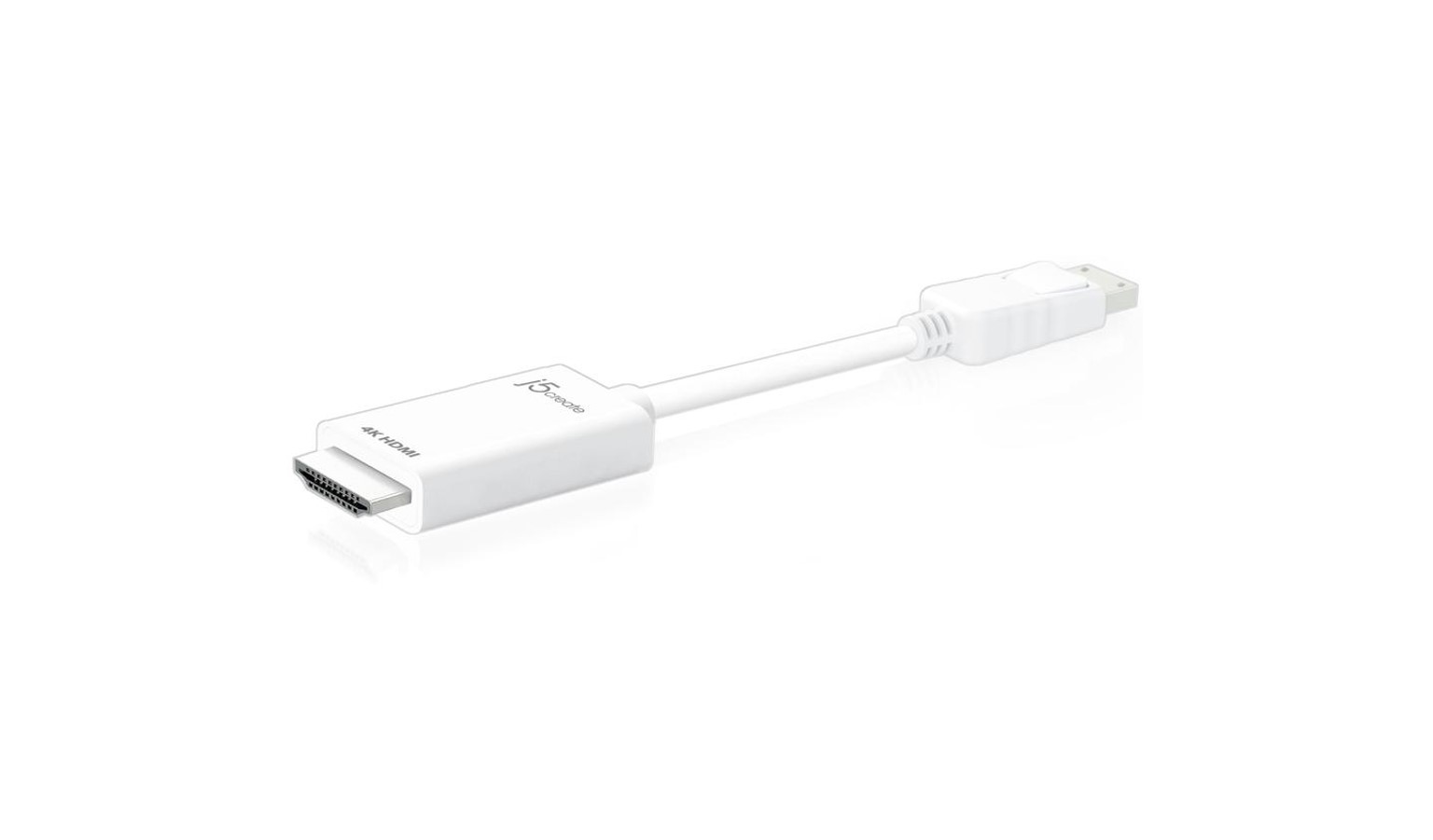 J5Create JDC158 4K HDMI DisplayPort Cable White Harvey Norman Malaysia