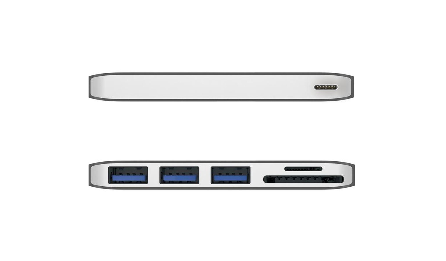 JCD348 USB-C 5-in-1 UltraDrive Mini Dock - Grey - 02