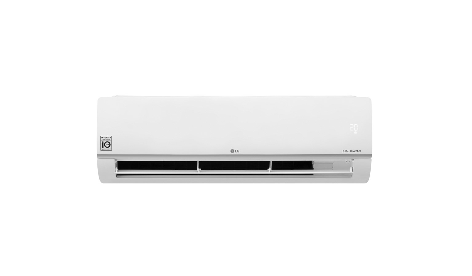 LG 2.5HP Dual Inverter Deluxe Air Conditioner White Harvey Norman