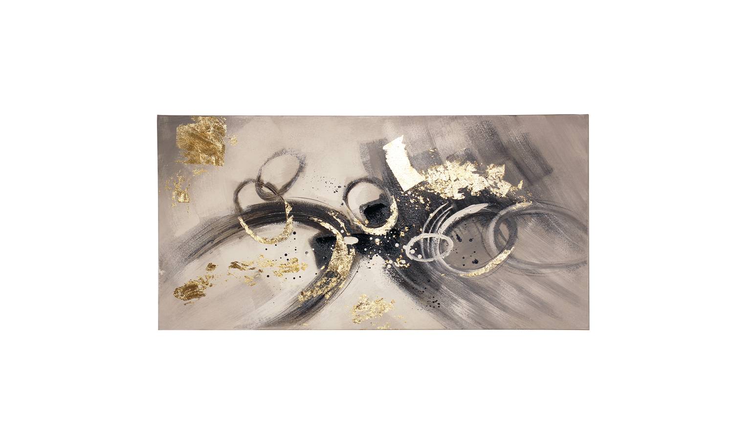 Nicholas Abstract Gold Rings Wall Art.jpg