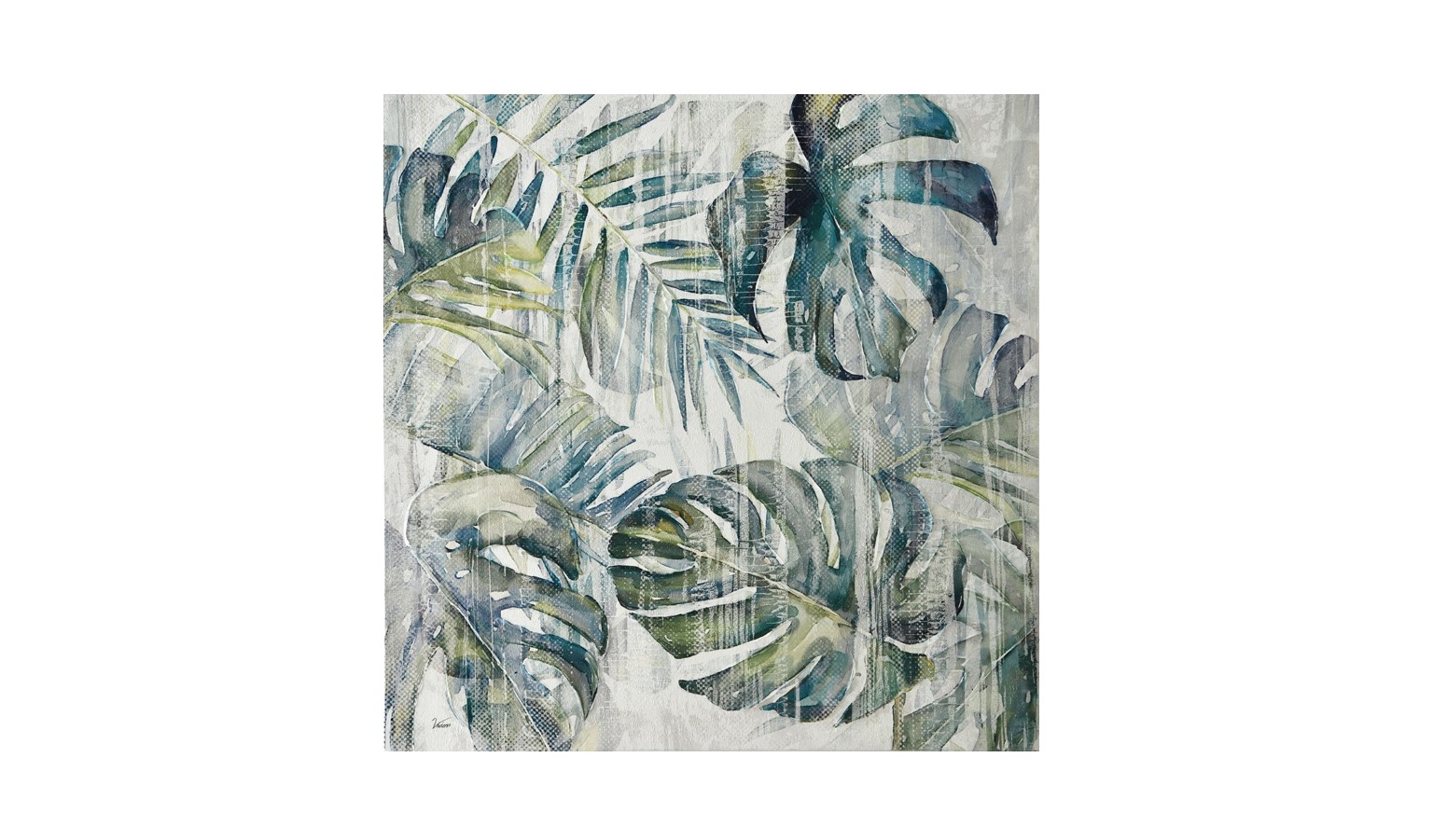 Monsteria Leaves Paint