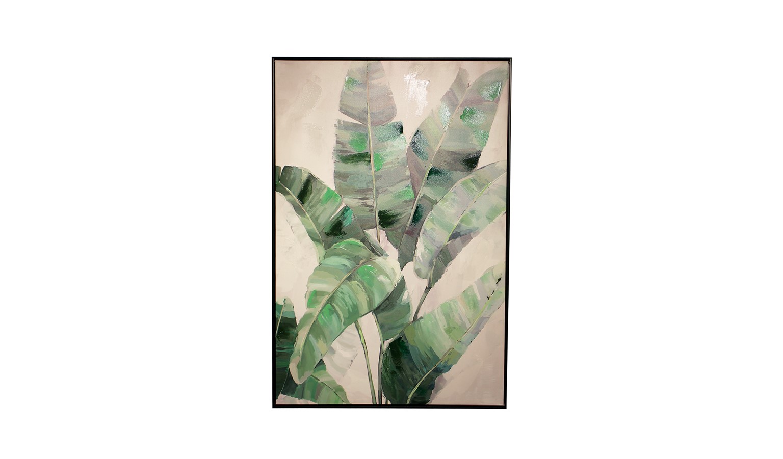 Strelitzia Centre Paint Wall Art 01