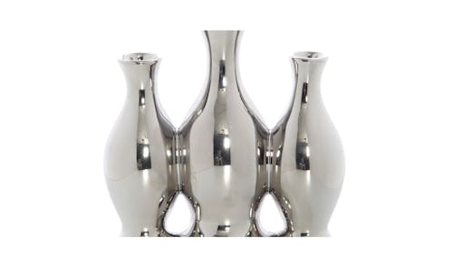 Swing Gift KOLE Ceramic Tri Vase - Silver-01