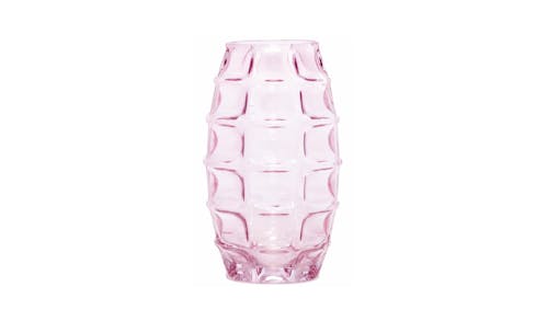 Swing Gift Sassy Glass Qltd Large Vase - Dark Pink - 01