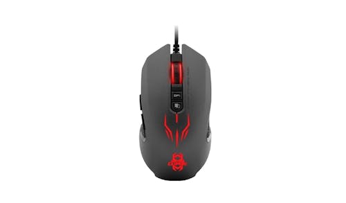 CLiPtec PINACO RGS622 USB RGB Pro-Gaming Mouse -Grey-01