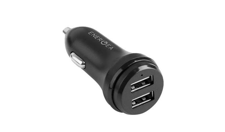 Energea Compact Drive, Duo USB Car Charger 3.4A - Black01