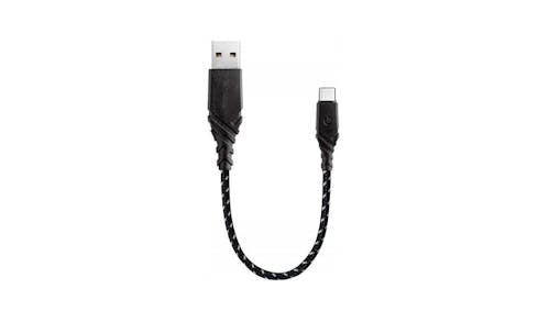 Energea DuraGlitz - USB 2.0 Cable USB-C - Black