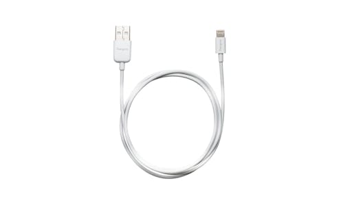 Targus 1m Sync & Charge Lightning Cable  - White - 01