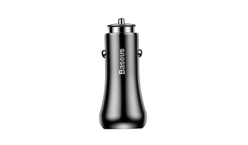 Baseus CCALL-GC01 Dual USB Car Charger - Black 01