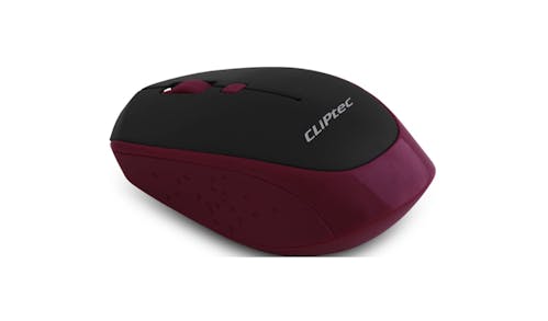 CLiPtec INNOVIF 1600dpi Wireless Optical Mouse - Magenta-01