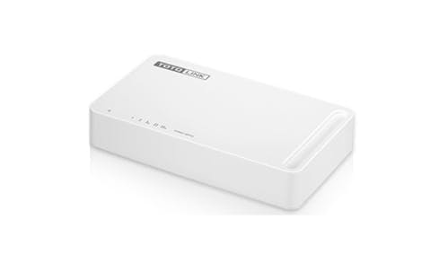 TOTOLINK S505G 5 Port 10/100MBps Gigabit Desktop Switch - White