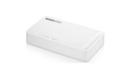 TOTOLINK S505G 5 Port 10/100MBps Gigabit Desktop Switch - White