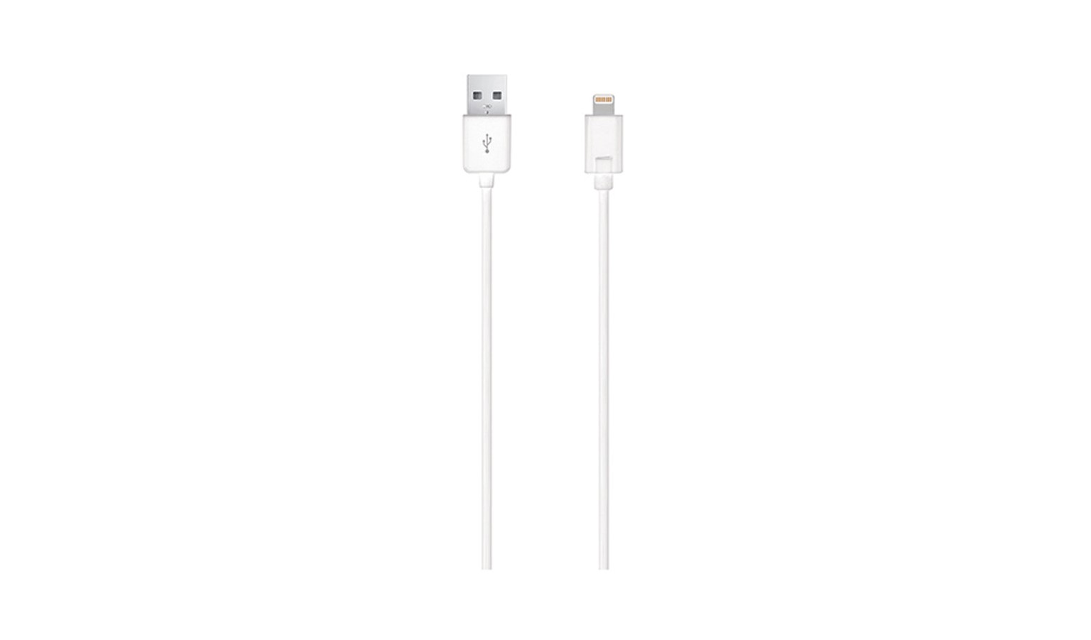 3SIXT 1M Lightning Charge & Sync Cable - White  01