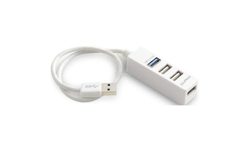 CLiPtec USB 3.0 1 + 3 USB 2.0 Ports Hub - White