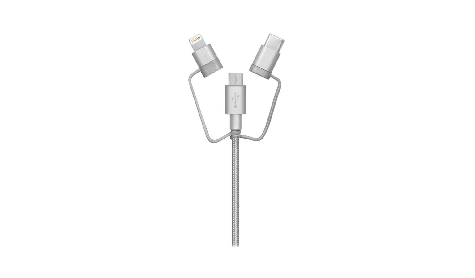 Casestudi 100cm 3-IN-1 Cable - Silver-01