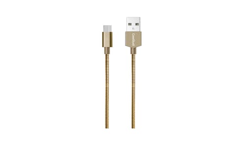 Casestudi 1M Micro USB Cable - Armour Gold
