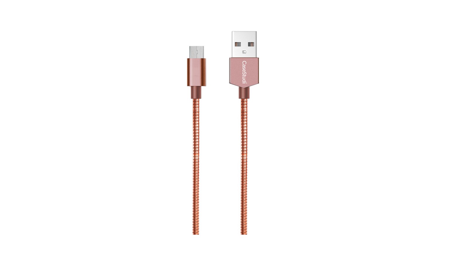 Casestudi 1M Micro USB Cable - Armour Rose
