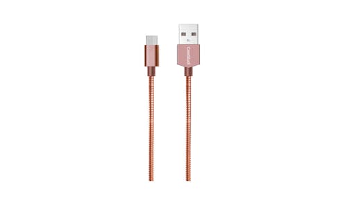 Casestudi 1M Micro USB Cable - Armour Rose