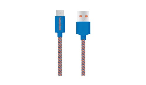 Casestudi 1M Micro USB Cable - Ballistic Blue 01
