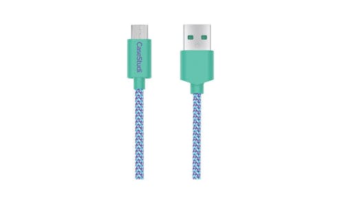 Casestudi 1M Micro USB Cable - Ballistic Green 01