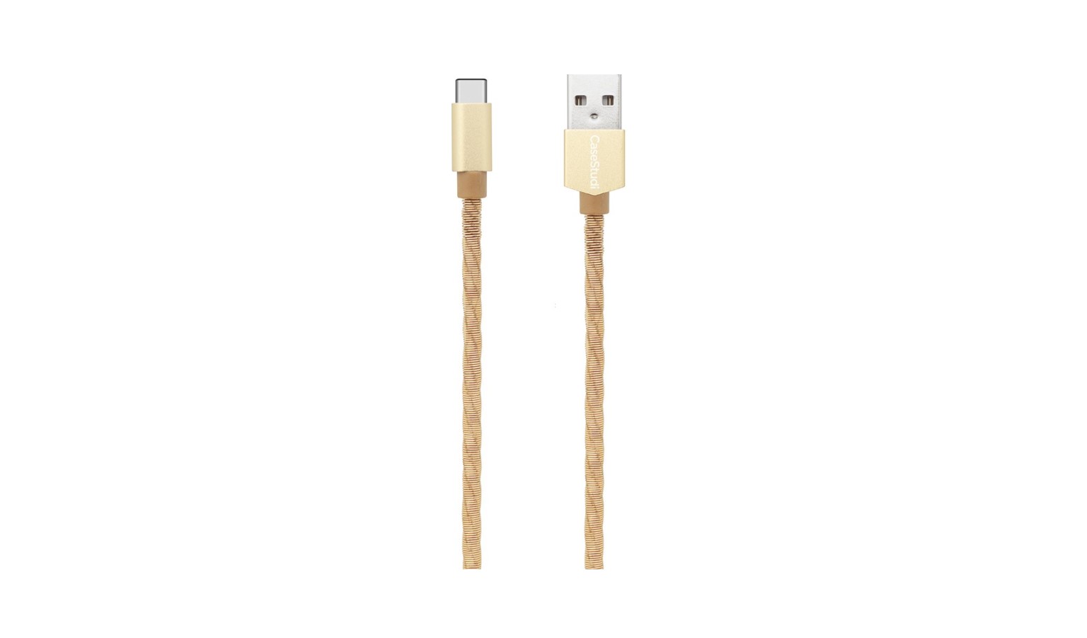 Casestudi 1m Micro USB Cable - Combat Gold
