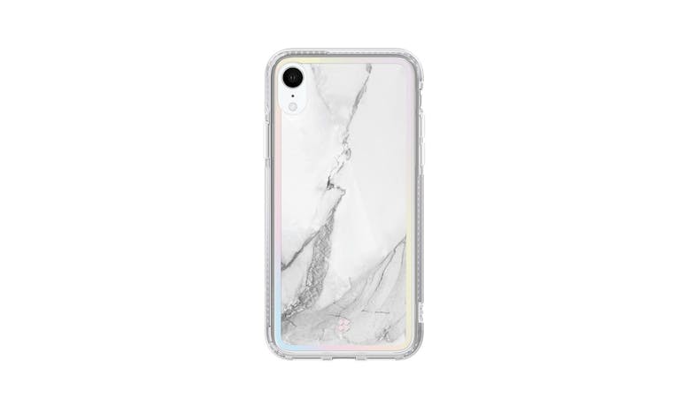 Casestudi iPhone XR Prismart Case - Marble White_01